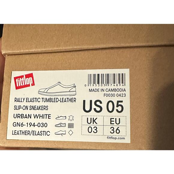 FitFlop Women's, Rally Elastic Slip-On Size 5 - Picture 6 of 6